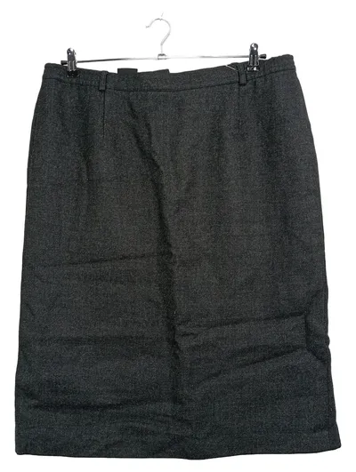 Klein Petit Paris Damen Bleistiftrock Gr. 48 Grau Meliert Business