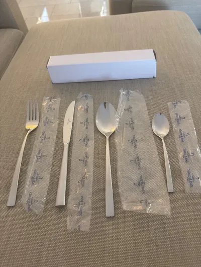 Villeroy & Boch Besteck Set Piemont 4-teilig Edelstahl Silber Modern