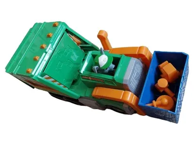 PAW Patrol Rocky Müllwagen Spielzeugauto Grün 15 cm