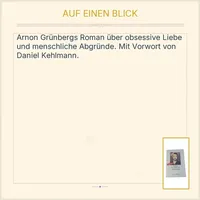 Amour fou Arnon Grünberg Diogenes Gesellschaftsroman Roman Taschenbuch 2