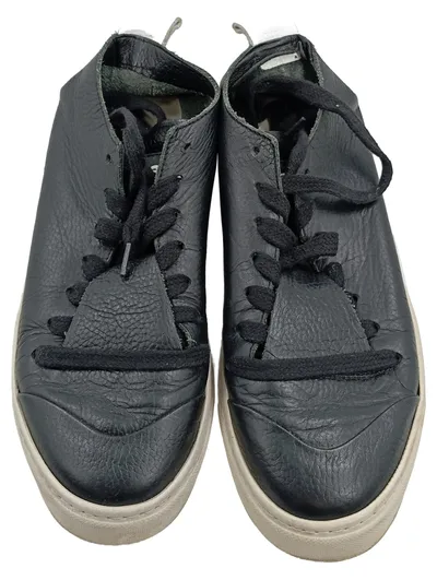 CHAAYA Sneaker Low Echt Leder Schwarz Gr. 40 Unisex Bequem