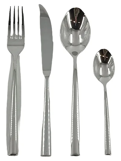 Villeroy & Boch Besteck Set Piemont 4-teilig Edelstahl Silber Modern