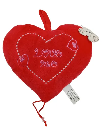 PAUL Import GmbH Plüschherz Dekoanhänger Herz Rot Love Me 14cm Valentinstag
