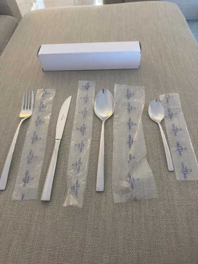 Villeroy & Boch Besteck Set Piemont 4-teilig Edelstahl Silber Modern