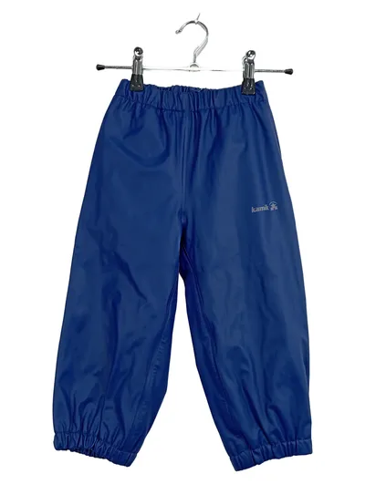Kamik Regenhose Kinder Gr. 92 Blau Outdoor Wasserdicht Matschhose