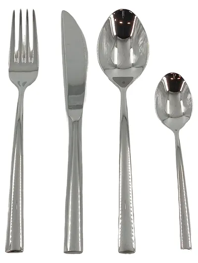 Villeroy & Boch Besteck Set Piemont 4-teilig Edelstahl Silber Modern