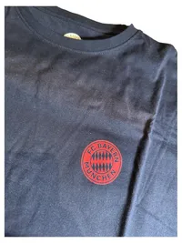 FC Bayern München Fanshirt Herren Gr. L Blau Nummer 10 T-Shirt 2
