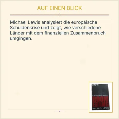 Boomerang Europas harte Landung Michael Lewis Campus Verlag Wirtschaft
