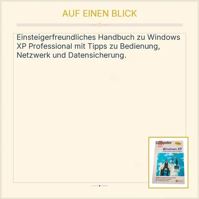Computer Bild Windows XP Professional ganz einfach Ullstein Handbuch