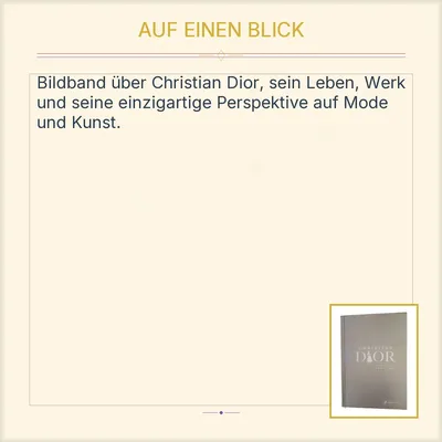 Christian Dior und wie er die Welt sah Bildband Prestel Mode Fashion
