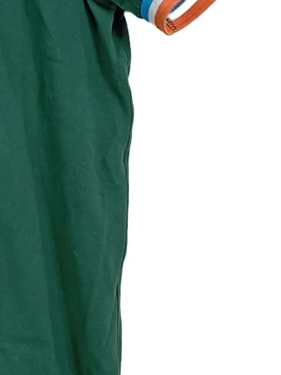 El Ganso Poloshirt Herren Gr. M Grün Kurzarm Preppy Made in Portugal