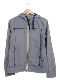 Eight2Nine Damen Kapuzenjacke Sweatjacke Gr. M Grau Baumwolle 1