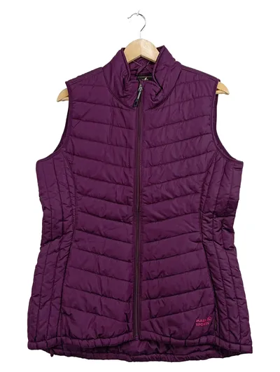 Maui Sports Steppweste Damen Gr. 44 Lila Outdoor Weste Puffer
