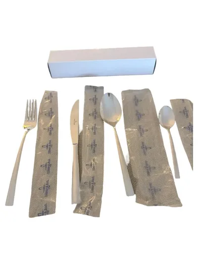 Villeroy & Boch Besteck Set 4-teilig Edelstahl Silber Modern Neu