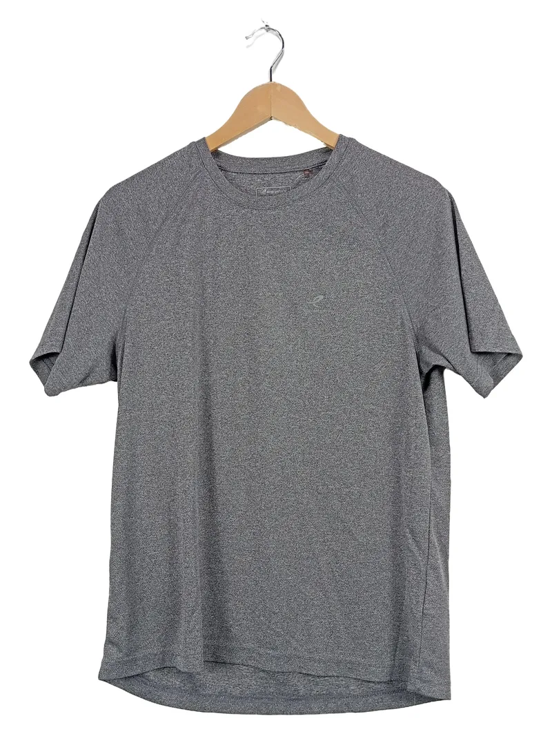 Energetics Herren T-Shirt Sportshirt Gr. 50/L Grau Meliert 1