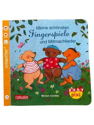 Carlsen Baby Pixi Meine schönsten Fingerspiele & Mitmachlieder Miriam Cordes
