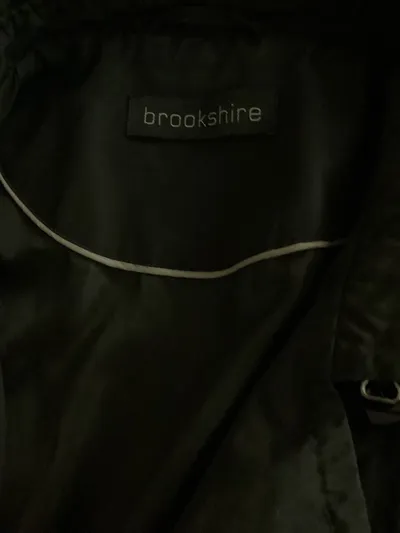 Brookshire Damen Trenchcoat Gr. S/M Grau Klassisch Mantel