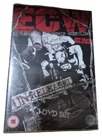ECW Extreme Championship Wrestling Vol. 1 Unreleased 3-DVD Set Sportfilm