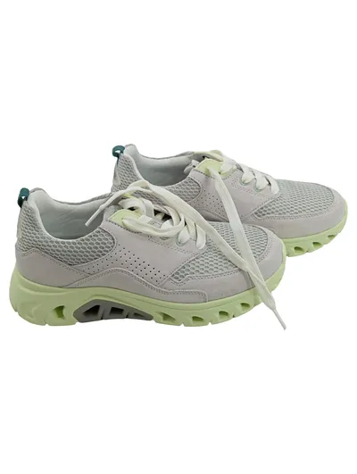 Gabor Damen Sneaker Low Grau Mint Größe 37 Sportlich Mesh