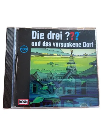 Die drei ??? Folge 136 und das versunkene Dorf Hörspiel CD Europa