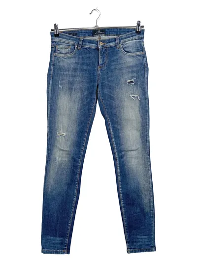 LTB Jeans Slim Fit Damen W28 Blau Destroyed Used Look Mina