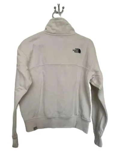 The North Face Sweatjacke Damen Gr. S Weiß Half-Zip Pullover