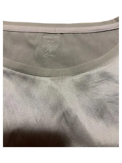 Marc Cain Damen T-Shirt Gr. M 38 Mintgrün Basic Kurzarm