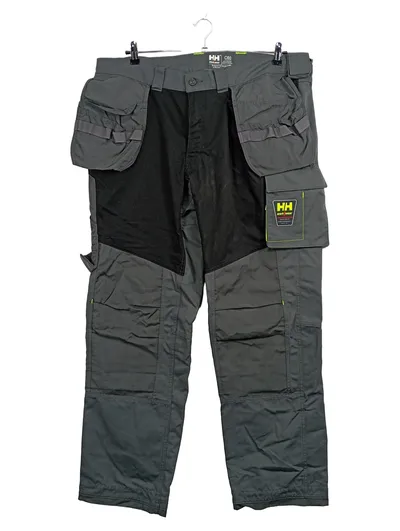 Helly Hansen Arbeitshose Herren Gr. 40 Grau Workwear Cargohose