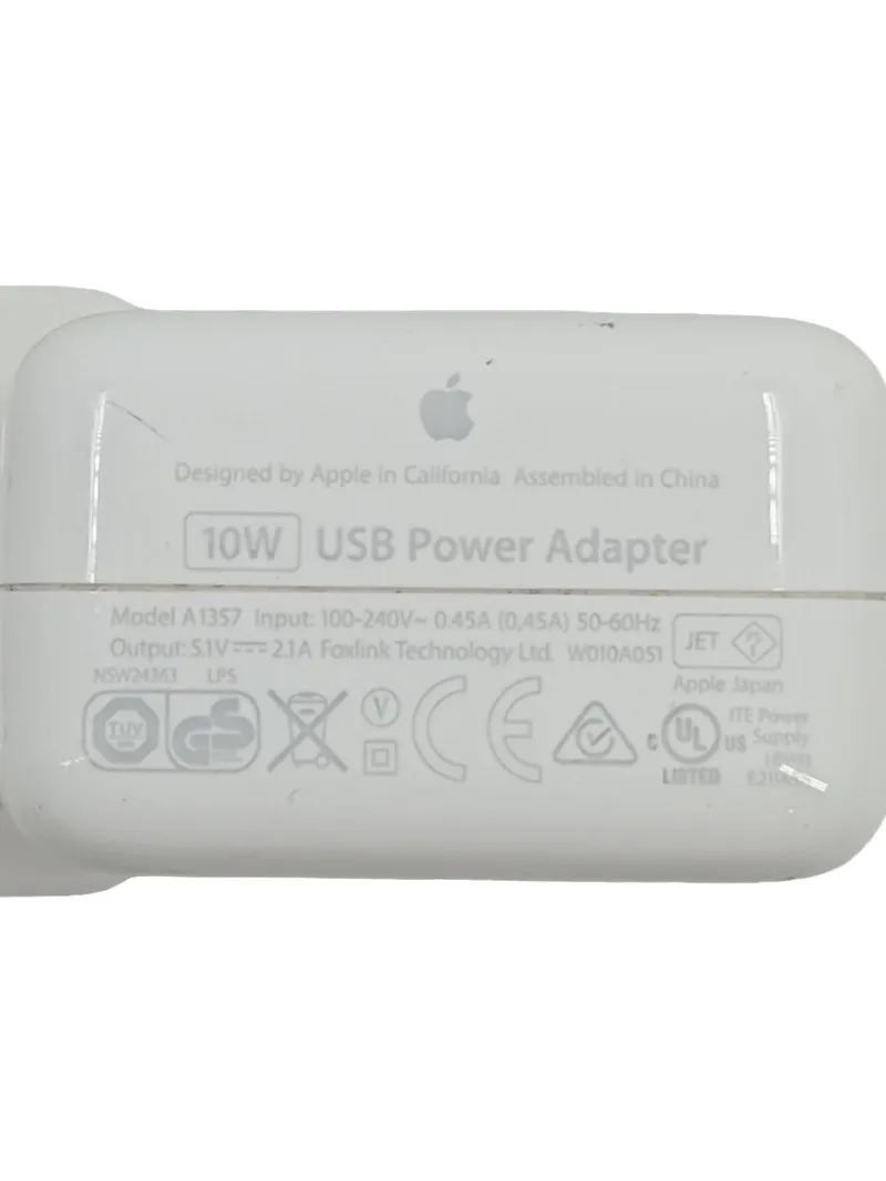 Apple 10W USB Power Adapter Netzteil A1357 iPad iPhone Ladegerät EU 3