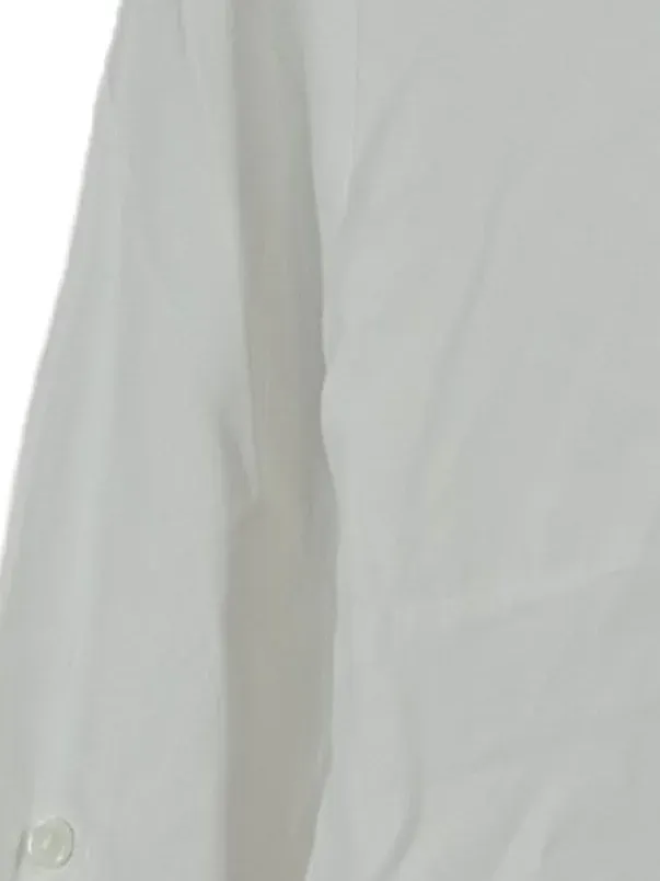 Collection L Hemdbluse Damen Gr. 36 Weiß Klassisch Langarm Baumwolle 5