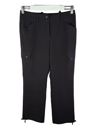 Amy Vermont Cargohose Damen Größe 18 Schwarz Casual Cargo