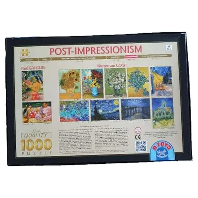 D-Toys Puzzle 1000 Teile Sternennacht über der Rhone Vincent van Gogh