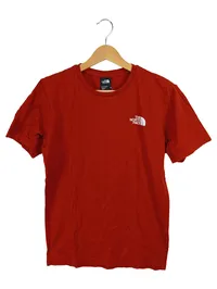 The North Face T-Shirt Herren XS Rot Logo Never Stop Exploring 1