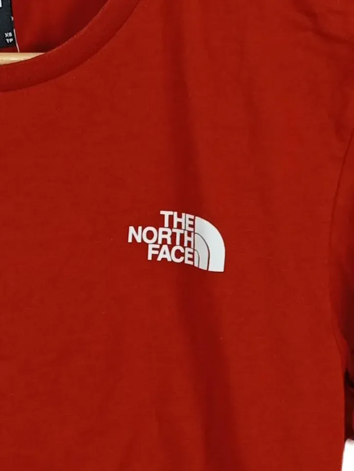 The North Face T-Shirt Herren XS Rot Logo Never Stop Exploring 3