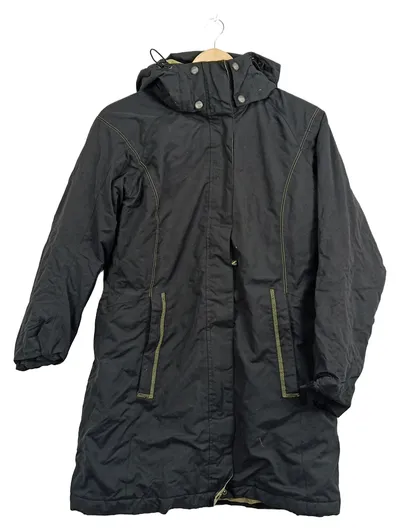 Meru Damen Outdoorjacke Winterjacke Gr. 36 S Schwarz Kapuze