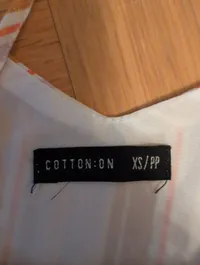 Cotton On Damen Top Trägertop gestreift Gr. XS Mehrfarbig Casual 6
