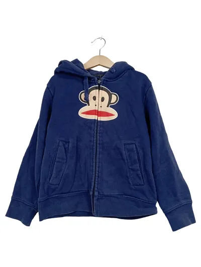 Paul Frank Kinder Kapuzenpullover Blau Julius Affe Gr. S/128