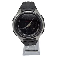 Casio Herrenuhr AQ-160 Ana-Digi Illuminator WR100M Schwarz Sportlich 1