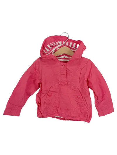 babyGap Mädchen Leichte Jacke Pink Gr. 110 Kapuze Windbreaker