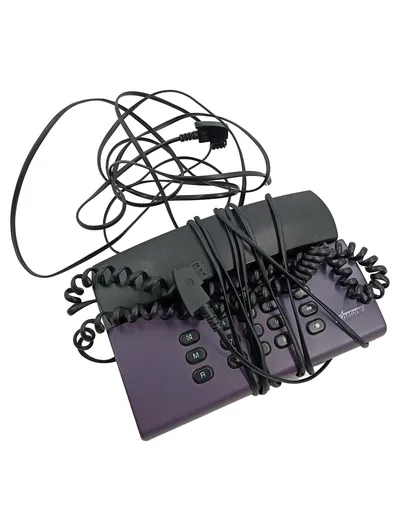 Binatone Phoenix LB541 Schnurgebundenes Telefon Lila Festnetztelefon