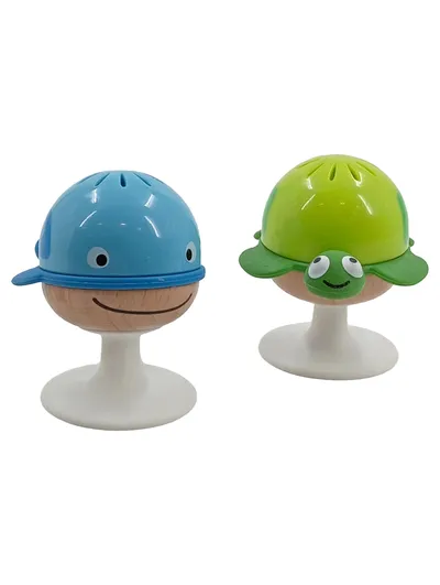 Hape Baby Rassel Wal & Schildkröte Holz Spielzeug Set Kleinkind