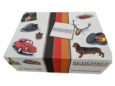 Remember Deutschland Germany Gedächtnisspiel Memory Game
