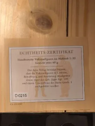Editions Atlas Soldaten Figuren Set 1:32 Militär Fan Sammlerstück Mehrfarbig