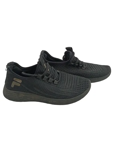 FILA Sneaker Sportschuhe Kinder Gr. 37 Schwarz Knit Laufschuhe