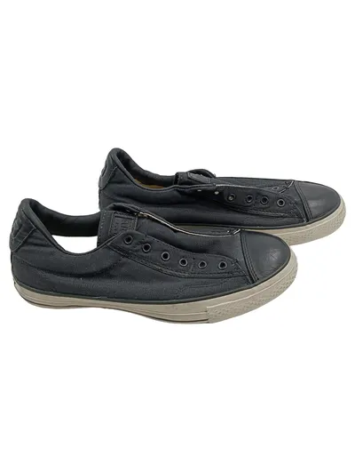 Converse x John Varvatos Herren Sneaker Low Grau Gr. 40 Slip-On Canvas