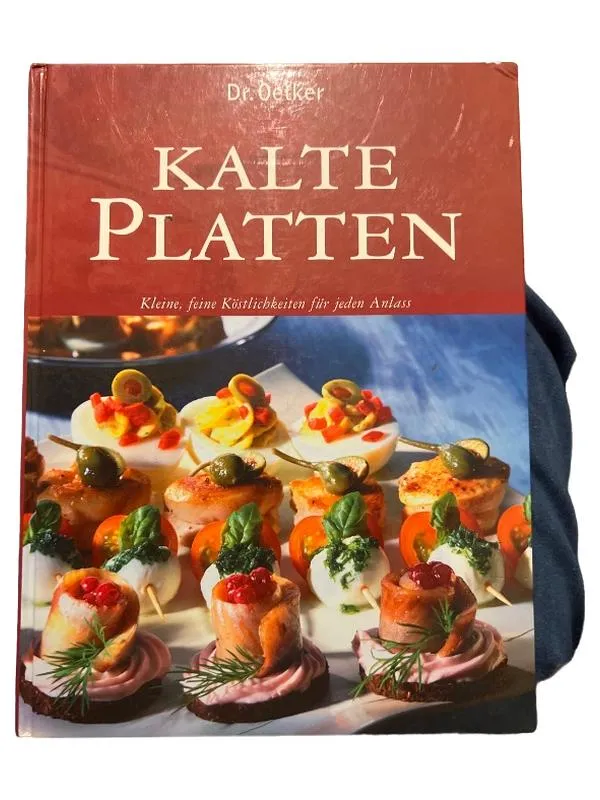 Dr. Oetker Kalte Platten Kochbuch Fingerfood Snacks Party Rezepte 1