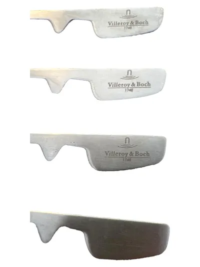 Villeroy & Boch 8er Set Cocktailspieße Edelstahl Silber Schaschlikspieße
