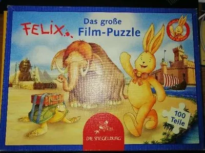Die Spiegelburg Felix Sommerpuzzle Urlaubsgrüße 100 Teile Kinderpuzzle