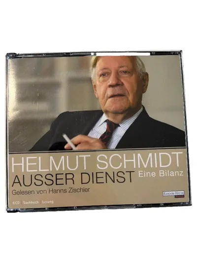 Helmut Schmidt Außer Dienst Eine Bilanz Hörbuch 6 CD Random House Audio