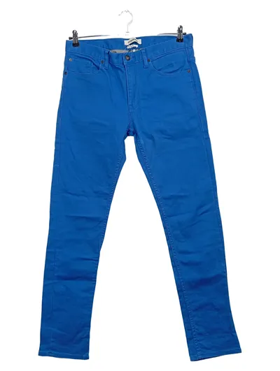 Quiksilver Herren Jeans Slim Fit W33 Blau 5-Pocket Casual Hose